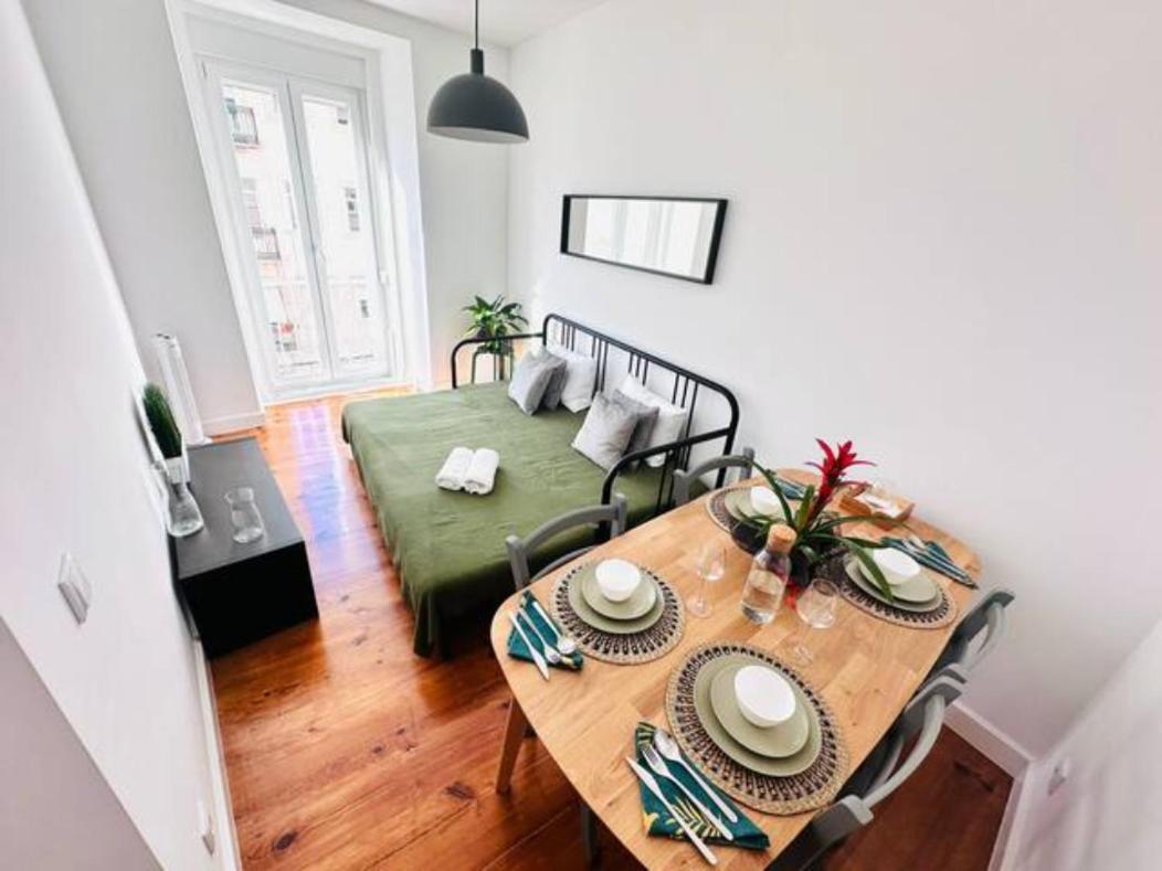 Lisbon Large City Flat Up 8Pp Bagian luar foto